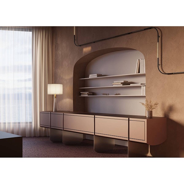 Трековый светильник MAYTONI POINTS C101CL-L500-12W3-6K-BS