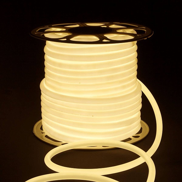 Лента LED ГИБКИЙ НЕОН 9,6 W/m 220V IP67 2835/144 4200K 16mm (50м) a052996 ELEKTROSTANDARD