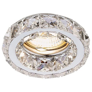 Светильник встраиваемый AMBRELLA LIGHT CRYSTAL K112 CL/CH
