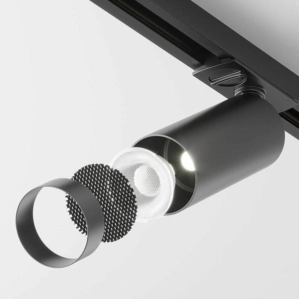 Трековый светильник MAYTONI FOCUS LED TR021-1-12B3K-W-B