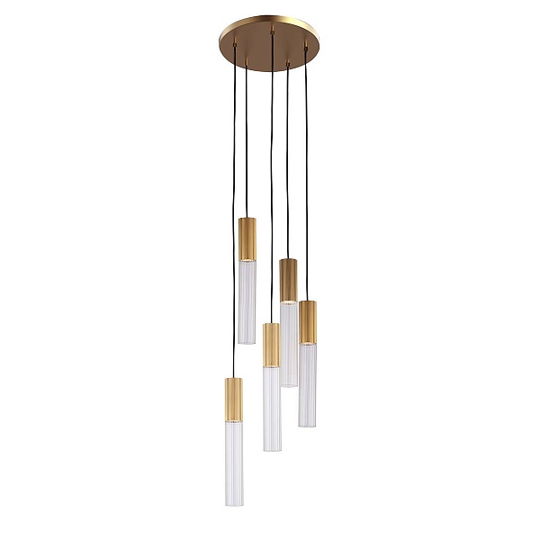 Подвес DELIGHT COLLECTION FLUME MD2045-5A ant.brass