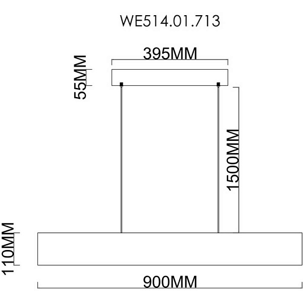 Подвес WERTMARK EDDA WE514.01.713