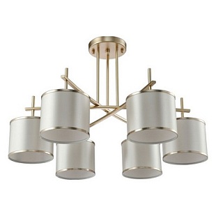 Люстра подвесная CRYSTAL LUX SERGIO PL6 GOLD