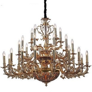 Люстра подвесная LUCIA TUCCI FIRENZE Firenze 1780.30.3 Antique Gold