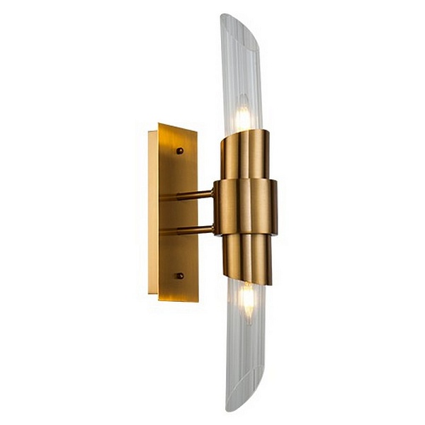 Подсветка для зеркал DELIGHT COLLECTION TYCHO KM0987W-2 brass