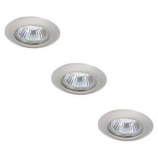 Светильник встраиваемый ARTE LAMP Praktisch A1203PL-3SS
