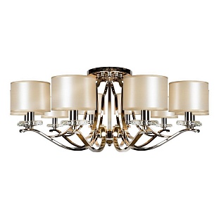 Люстра потолочная ILAMP LONDON 88389/10 CR