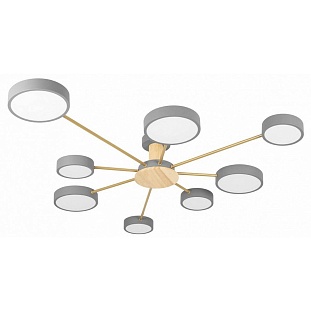 Люстра потолочная LOFT IT SUNRISE 10316/8 Grey
