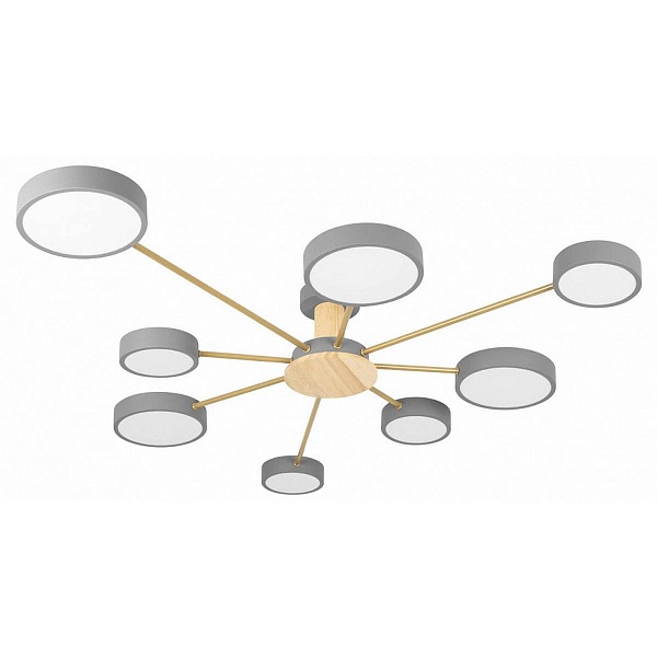 Люстра потолочная LOFT IT SUNRISE 10316/8 Grey