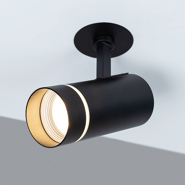 Светильник встраиваемый ARTE LAMP NAHN A3221PL-1BK