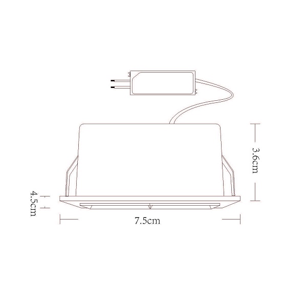 Светильник встраиваемый ARTE LAMP Grill A3153PL-2BK