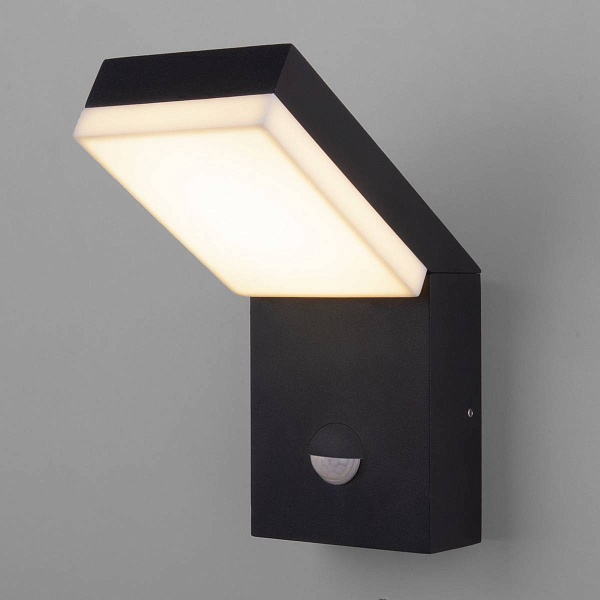 Светильник уличный настенный ELEKTROSTANDARD SENSOR 1541 TECHNO LED черный a053946