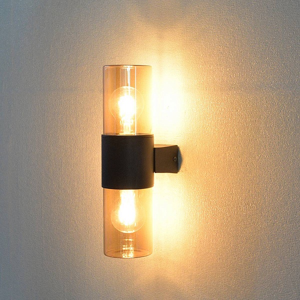 Светильник уличный настенный ARTE LAMP SEGINUS A6515AL-2BK