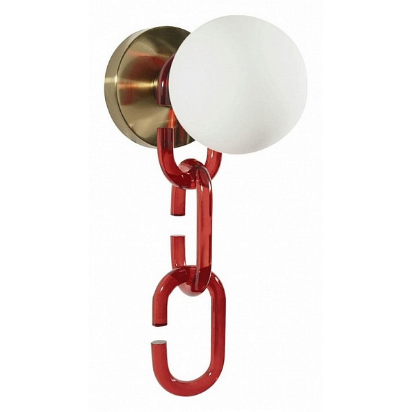 Бра LOFT IT CHAIN 10128W Red