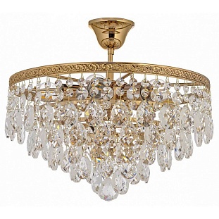 Люстра потолочная ARTI LAMPADARI CASTELLANA GOLD Castellana E 1.3.38.608 G
