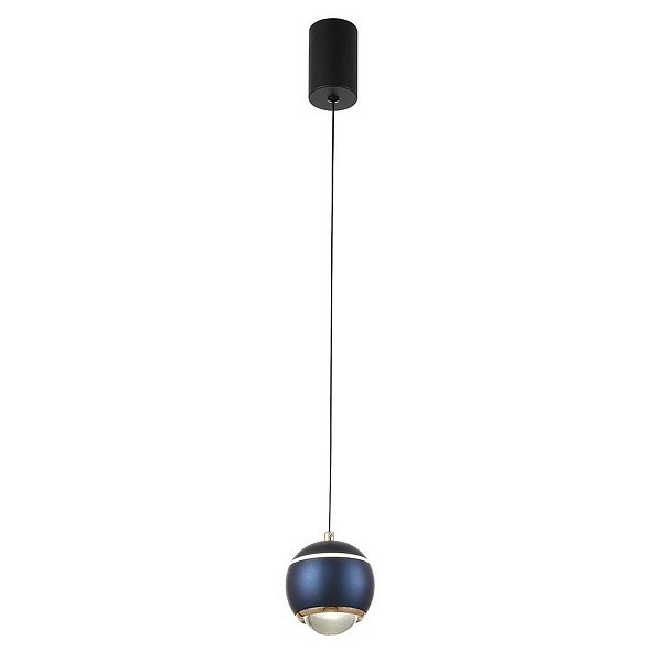 Подвес CRYSTAL LUX CARO SP LED BLUE