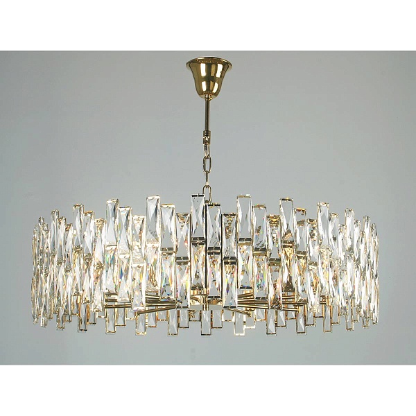 Люстра подвесная NEWPORT 10120 10123+9/C gold