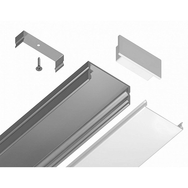 Профиль для ленты LED накладной AMBRELLA LIGHT GP GP2001AL