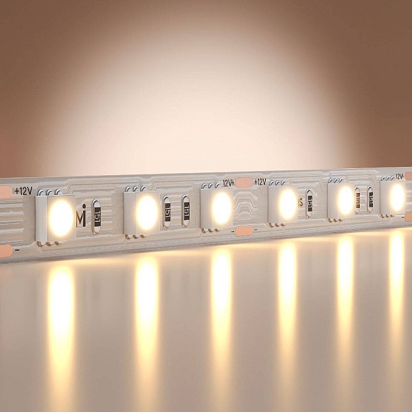Лента LED BASE 14,4 W/m 12V IP20 5050/60 3000K 10mm (5м) 201183 MAYTONI