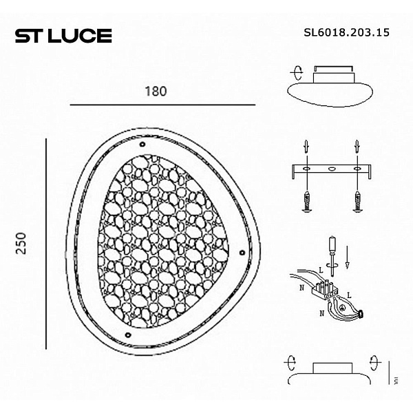 Бра ST LUCE ENIGMA SL6018.203.15