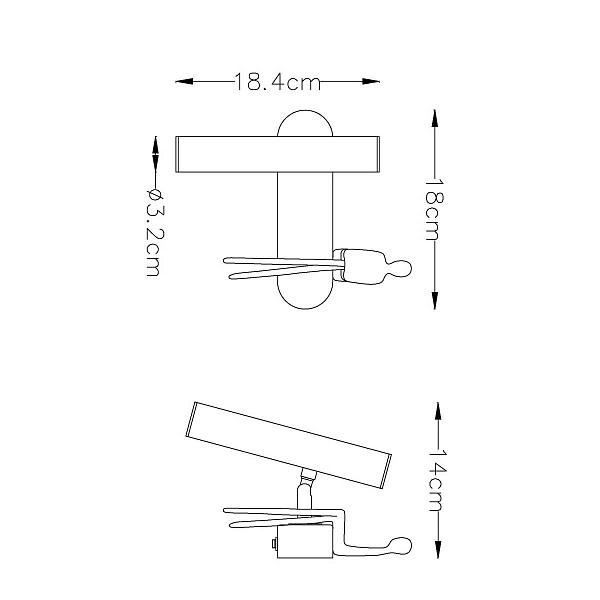 Бра ARTE LAMP ALBERT A2173AP-1BK
