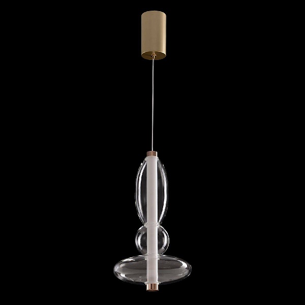 Подвес CRYSTAL LUX QUASAR QUASAR SP10W LED TRANSPARENT