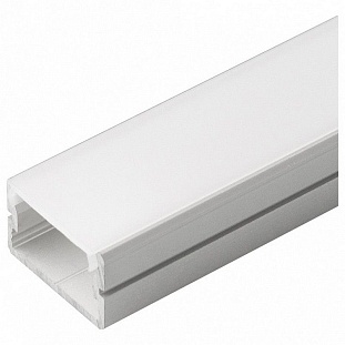 Профиль для ленты LED накладной SILER-2000ANOD 19x12мм без рассеивателя (2м) 025490 ARLIGHT