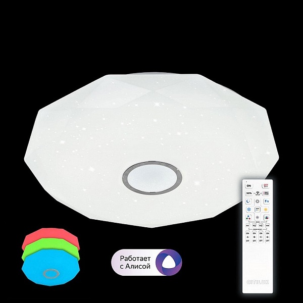 Светильник потолочный CITILUX ДИАМАНТ CL713A100G