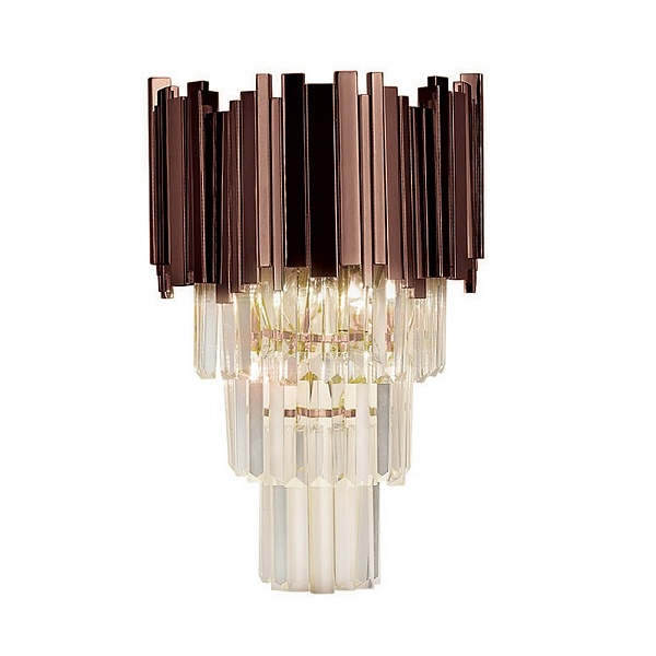 Бра DELIGHT COLLECTION BARCLAY A006-200 A2 dark brown