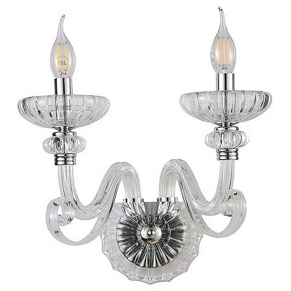 Бра NEWPORT ANNETTE 8622/A chrome clear