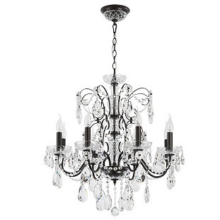 Люстра подвесная CRYSTAL LUX ODELIS SP8 BROWN