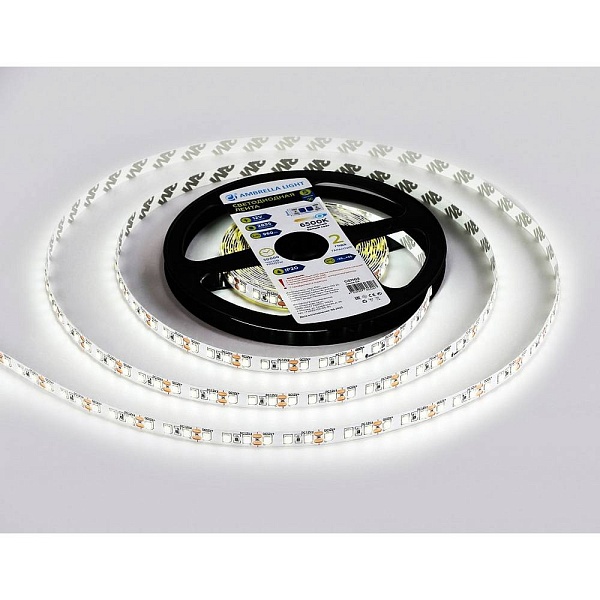 Лента LED 9,6 W/m 12V IP20 2835/120 6500K 8mm (5м) GS1103 AMBRELLA LIGHT
