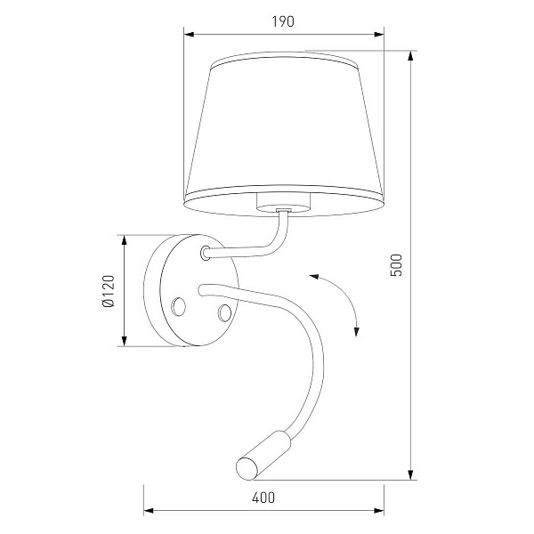 Бра TK LIGHTING MAJA 10080 Maja a068654
