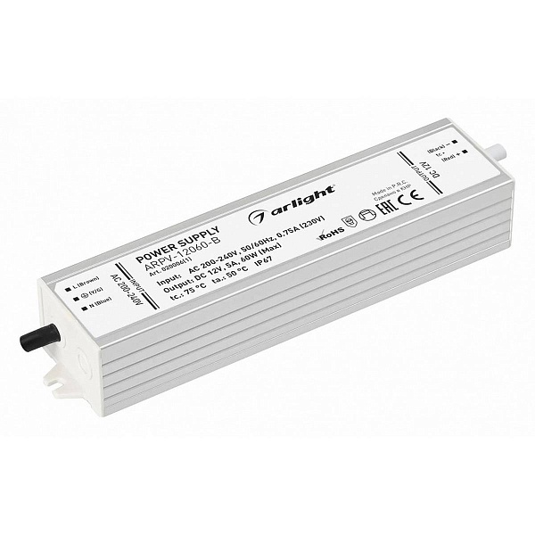 Блок питания ARLIGHT ARPV 12V 60W IP20 020006(1)