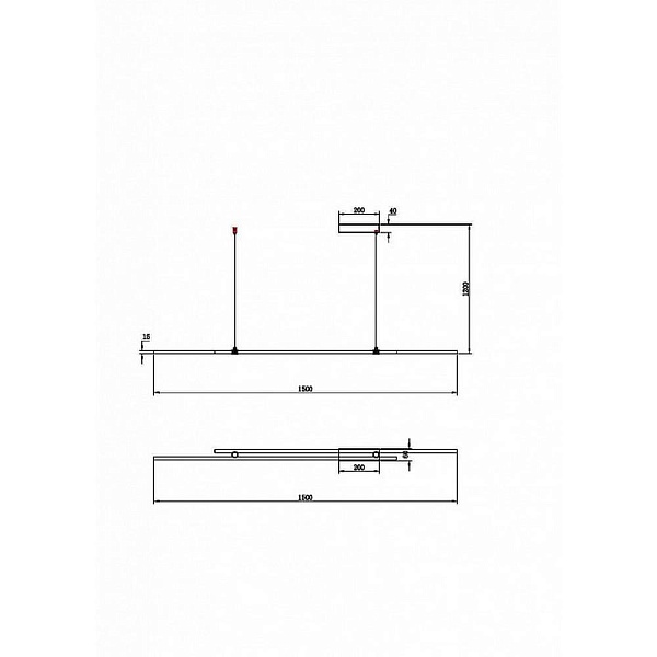 Подвес MAYTONI HALO MOD005PL-L48BSK