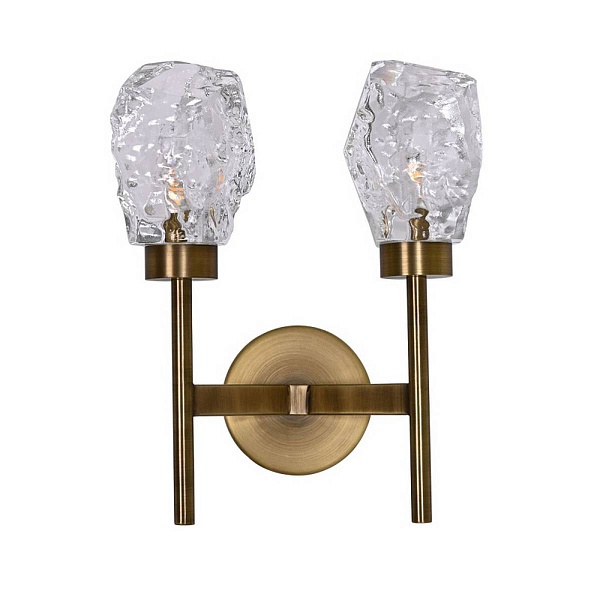 Бра DELIGHT COLLECTION BRCH9162 BRWL7071-02 antique brass