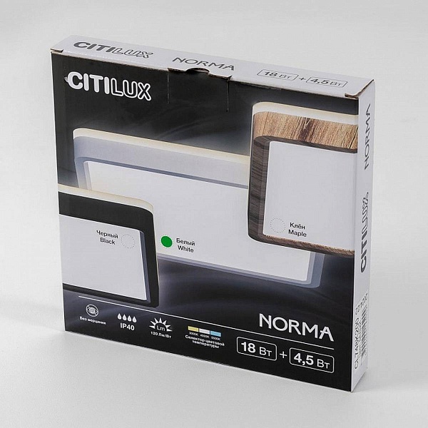 Светильник потолочный CITILUX NORMA CL748K200