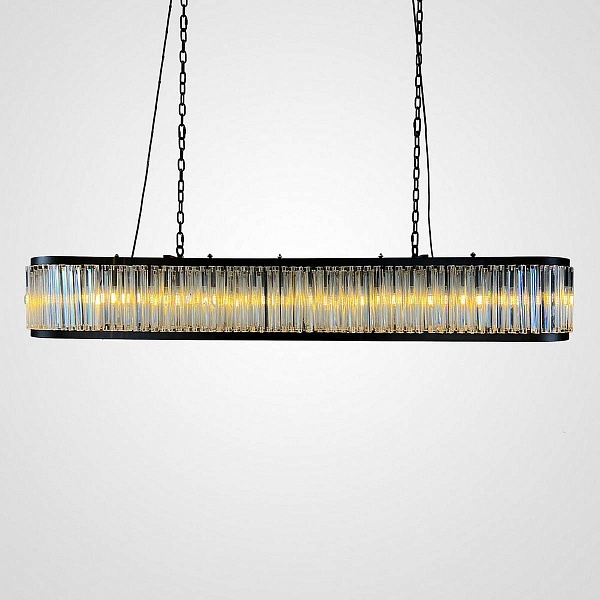 Подвес IMPERIUMLOFT ODEON CLEAR GLASS BLACK 248522-22
