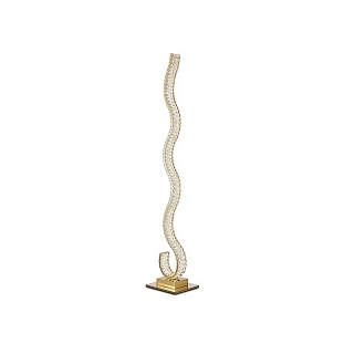 Торшер NEWPORT CRYSTAL 8240N/FL gold