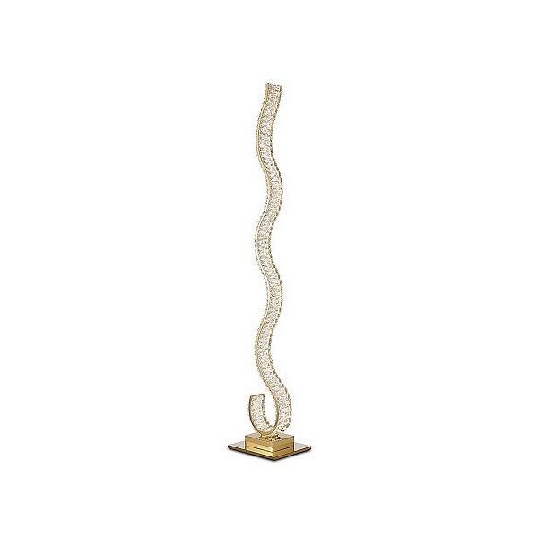 Торшер NEWPORT CRYSTAL 8240N/FL gold