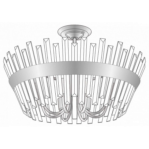 Люстра потолочная CITILUX ВЕСТЕРОС CL307180