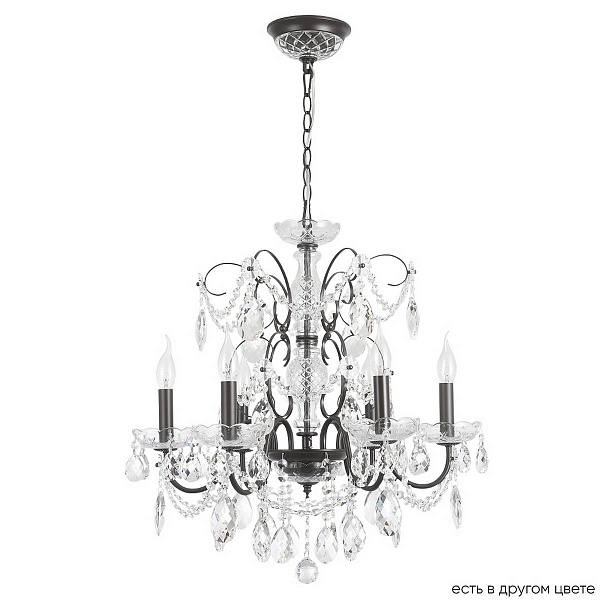 Люстра подвесная CRYSTAL LUX ODELIS SP6 BROWN