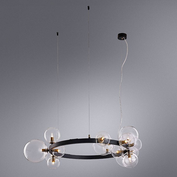 Люстра подвесная ARTE LAMP VINCENT A7790SP-15BK