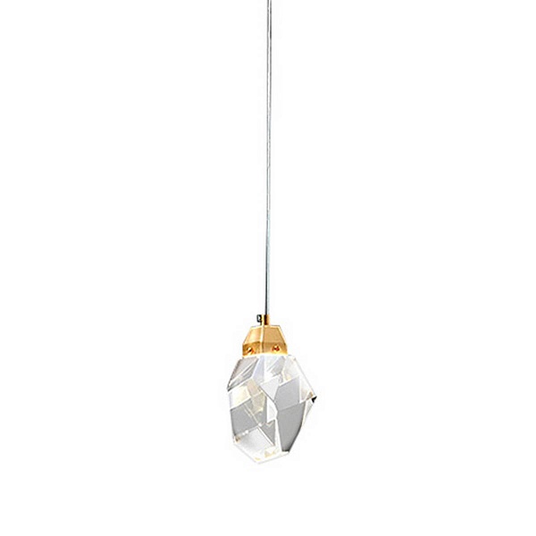 Подвес DELIGHT COLLECTION CRYSTAL ROCK II 9701P/1 brass