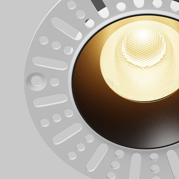 Светильник встраиваемый MAYTONI DIP DL121-15W-2.7K-TRS-B