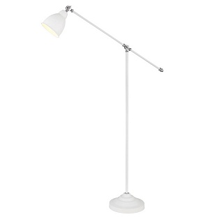 Торшер ARTE LAMP Braccio  A2054PN-1WH