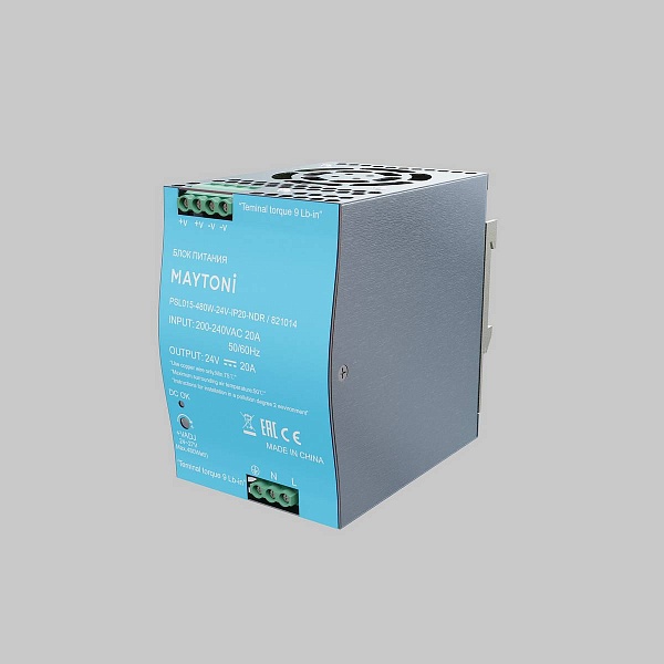 Блок питания MAYTONI LED STRIP DRIVERS 24V 480W IP20 821014