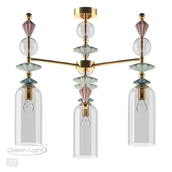 Люстра подвесная ODEON LIGHT BIZET 4855/3C