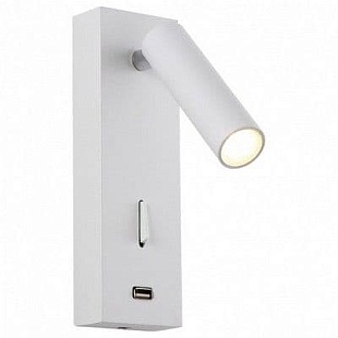 Бра CRYSTAL LUX CLT 210 CLT 210W USB WH