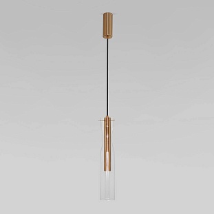 Подвес EUROSVET SWAN 50253/1 LED латунь